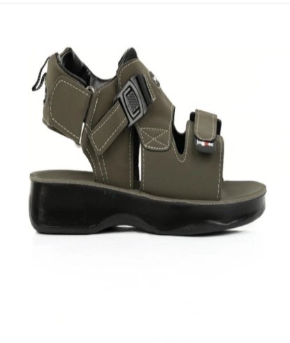 Jogger J5005 Gents Sandals, Green - Image 4