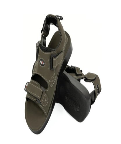 Jogger J5005 Gents Sandals, Green - Image 3