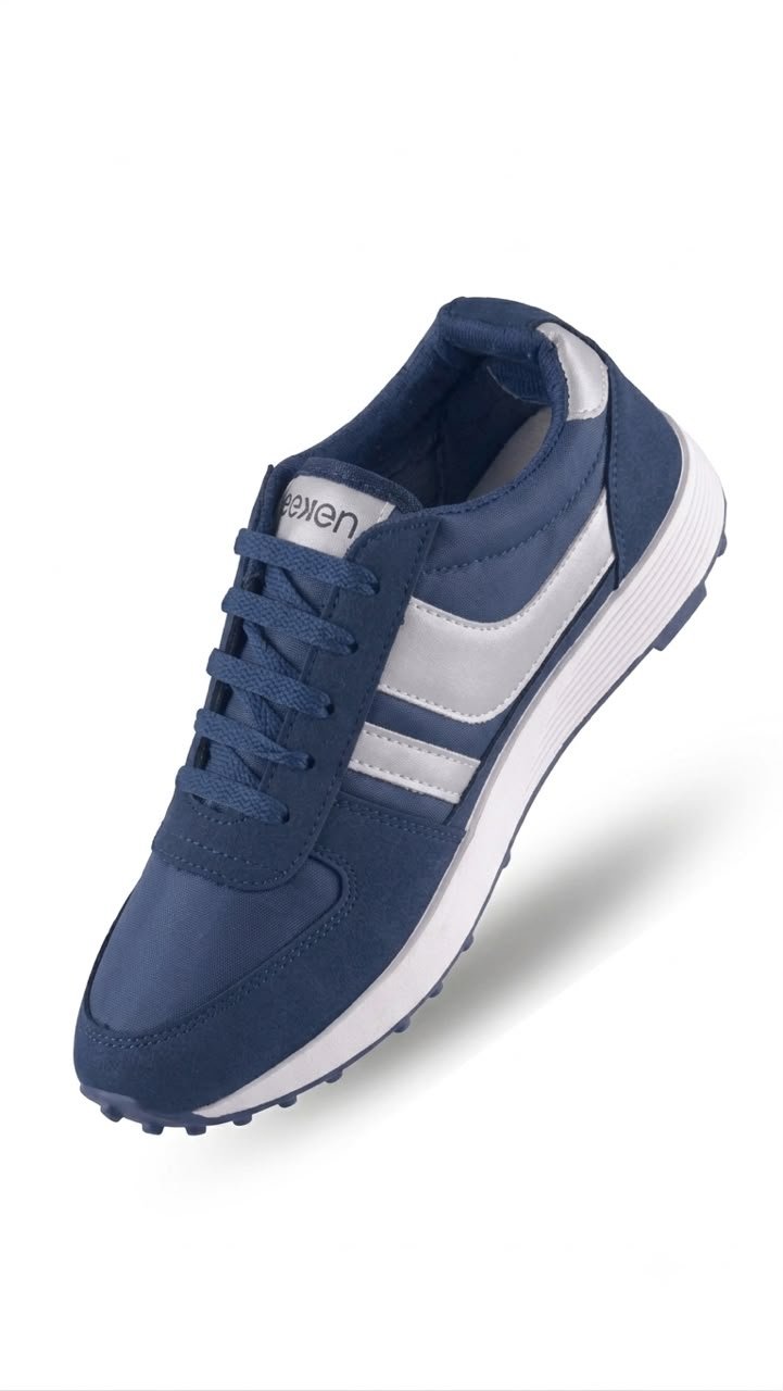 eeken by Paragon Men's Navy Blue Casual Sneakers - Image 2